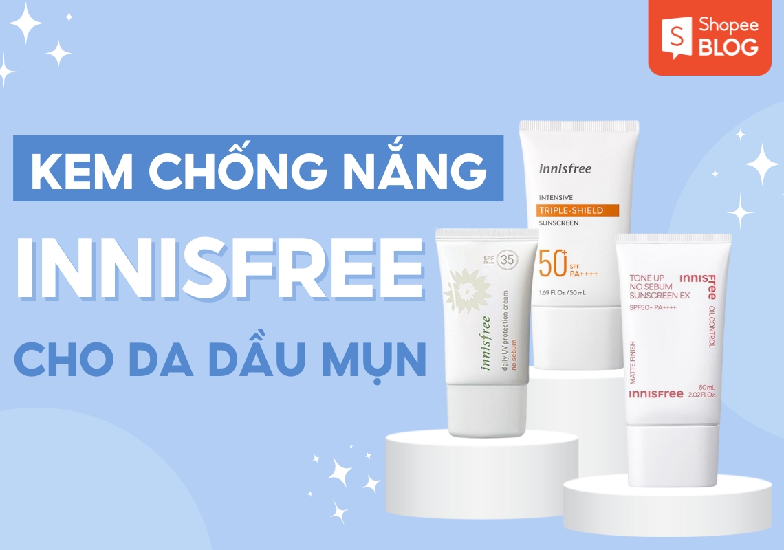 kem chống nắng innisfree dành cho da dầu mụn