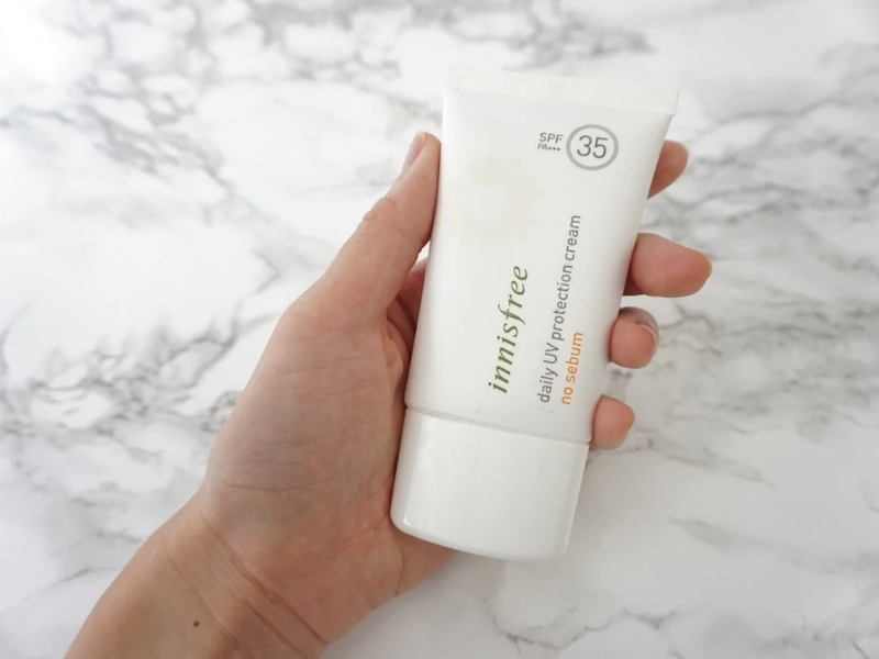 Kem chống nắng Innisfree Daily UV Protection Cream No sebum