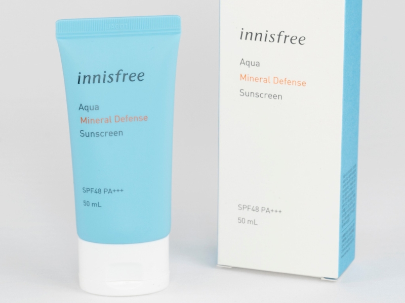 kem chống nắng Innisfree Aqua Mineral Defense Sunscreen