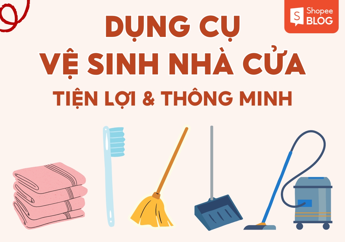 dụng cụ vệ sinh nhà cửa