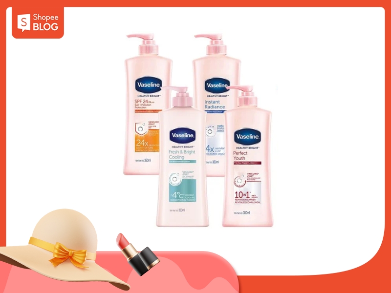 Kem dưỡng ẩm body Vaseline