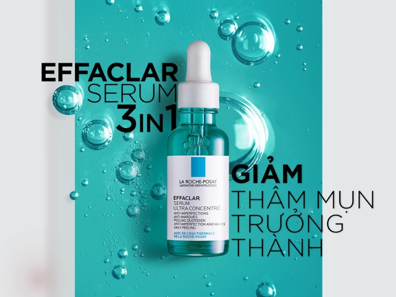 Serum kiềm dầu trị mụn La Roche-Posay Effaclar Serum 