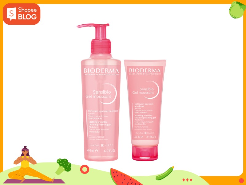 sữa rửa mặt Bioderma Sensibio Gel Moussant 