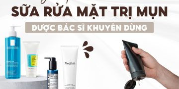 sữa rửa mặt trị mụn