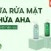 sữa rửa mặt chứa aha