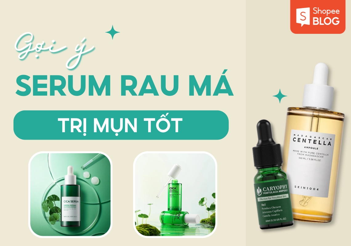 serum rau má