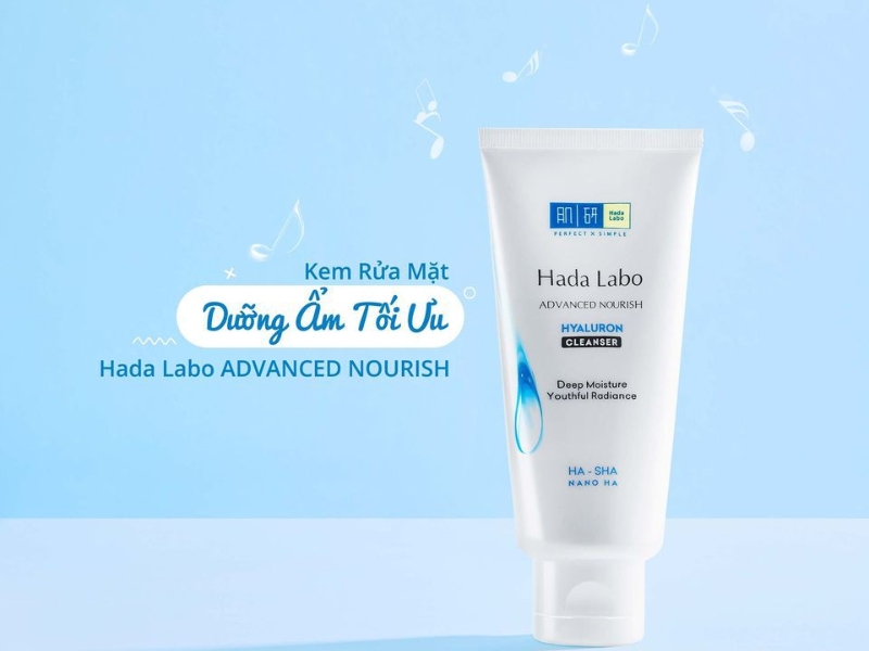 Sữa rửa mặt Hada Labo Advanced Nourish