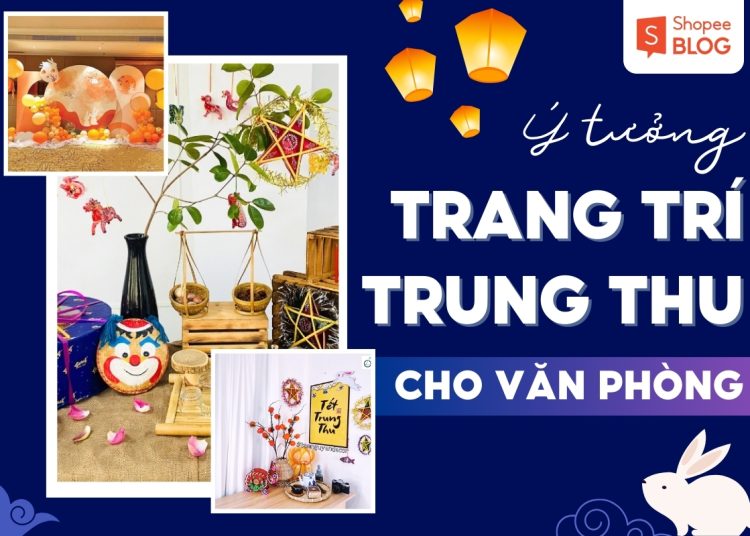 trang trí trung thu cho văn phòng