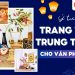 trang trí trung thu cho văn phòng