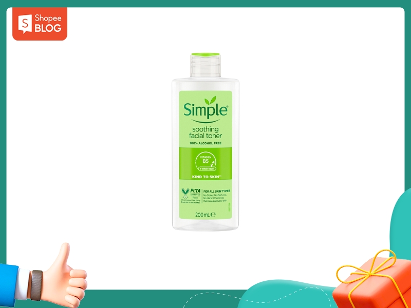 Toner Simple Kind To Skin Soothing Facial 