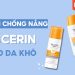 kem chống nắng eucerin cho da khô