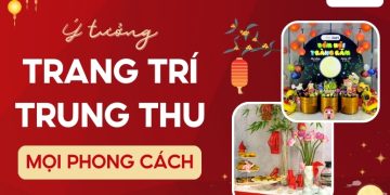 ý tưởng trang trí trung thu