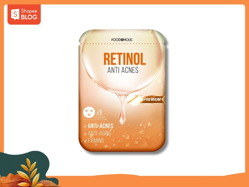 mặt nạ Foodaholic Mask Retinol Anti Acnes