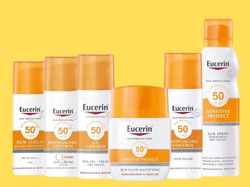 các loại kem chống nắng Eucerin