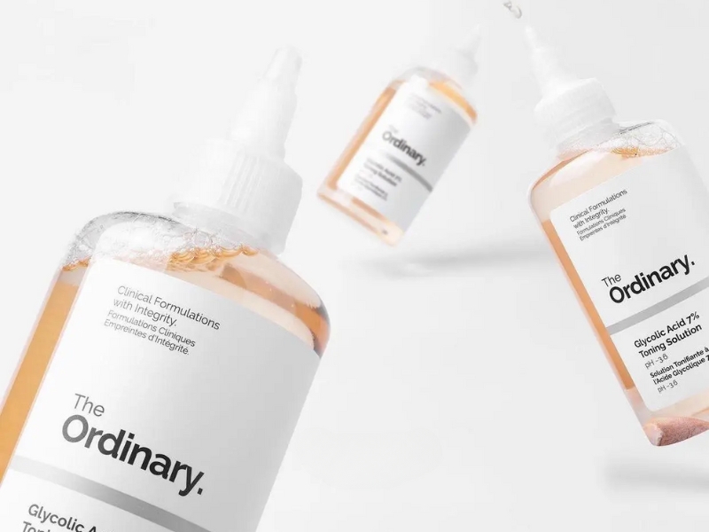 toner AHA The Ordinary 