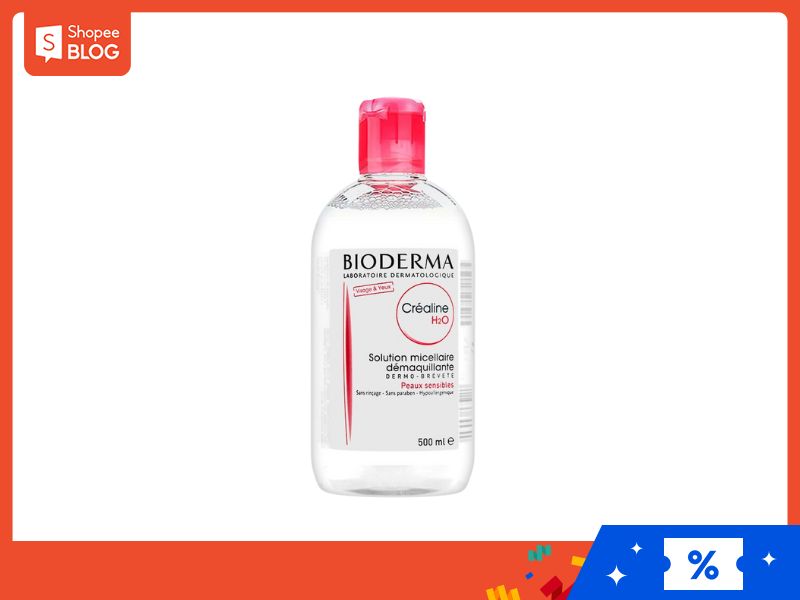 Nước tẩy trang không cồn cho da dầu mụn Bioderma