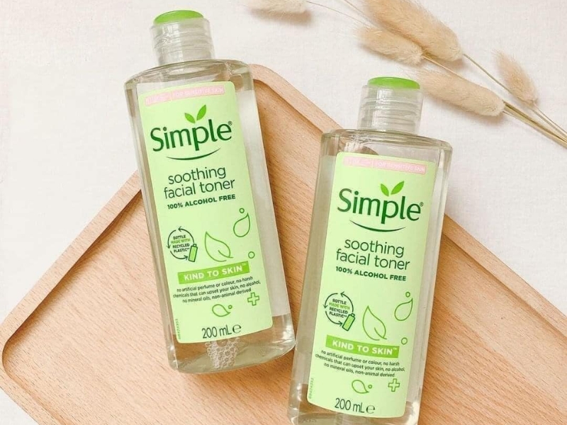 toner simple cho hỗn hợp thiên dầu