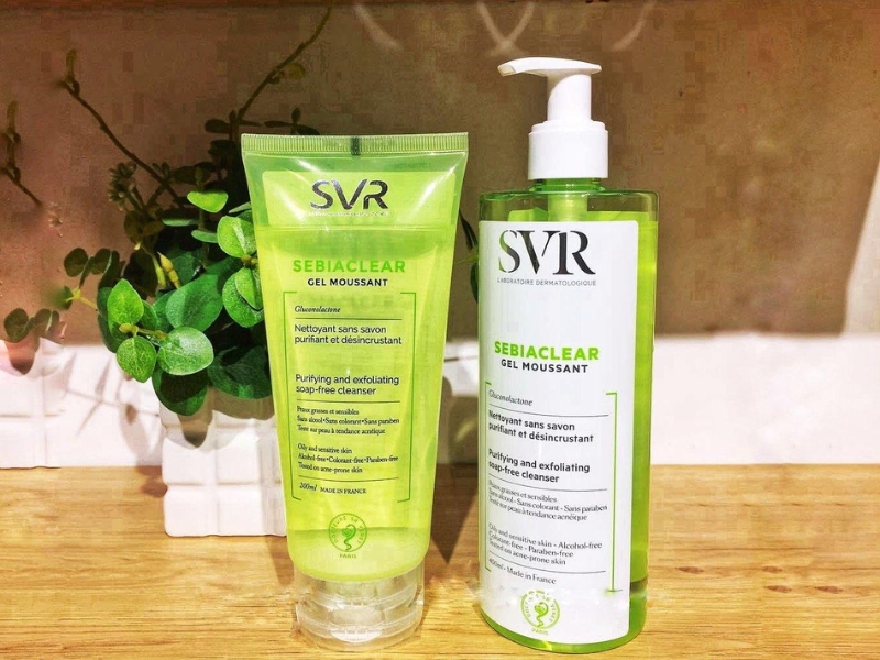 Sữa rửa mặt SVR Sebiaclear Gel Moussant 