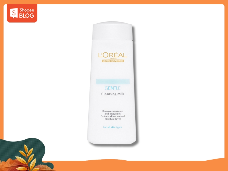 L’Oreal Dermo Expertise Gentle Cleansing Milk màu trắng