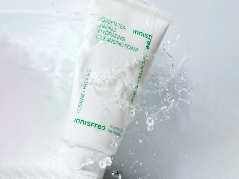 Sữa rửa mặt Innisfree Green Tea Amino Cleansing Foam