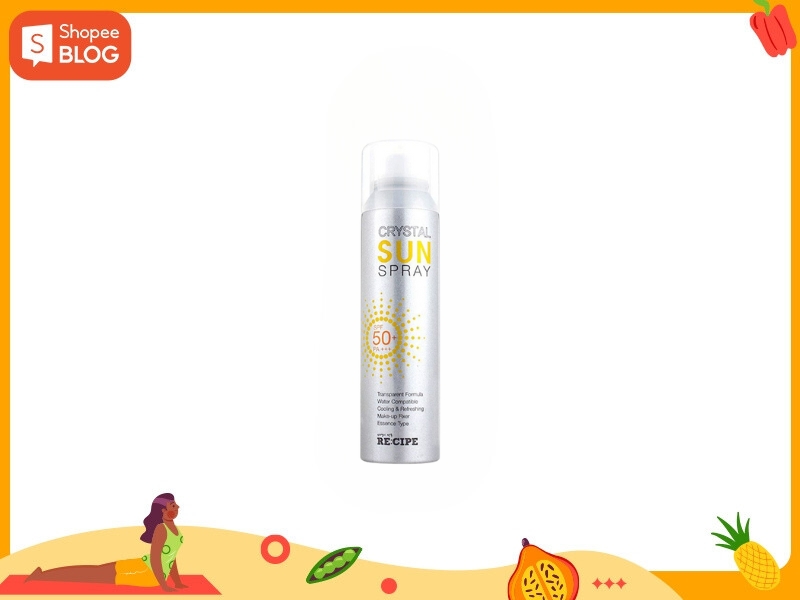 Kem chống nắng dạng xịt Crystal Sun Spray 