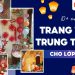 trang trí trung thu cho lớp học