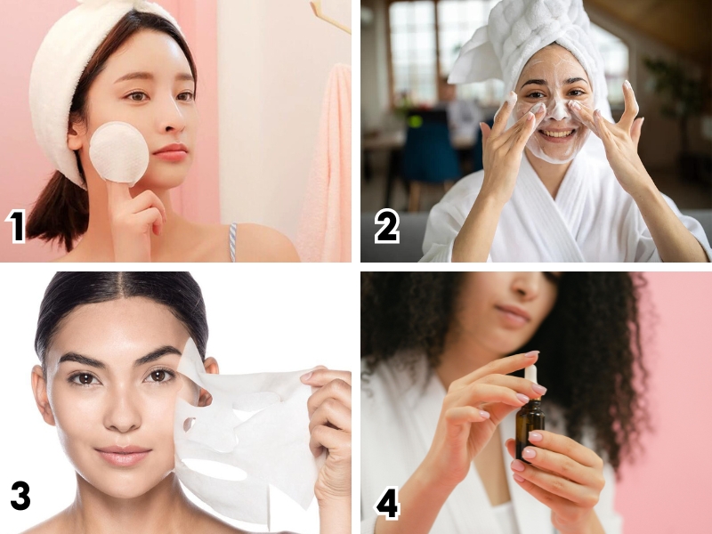 Quy trình skincare buổi tối