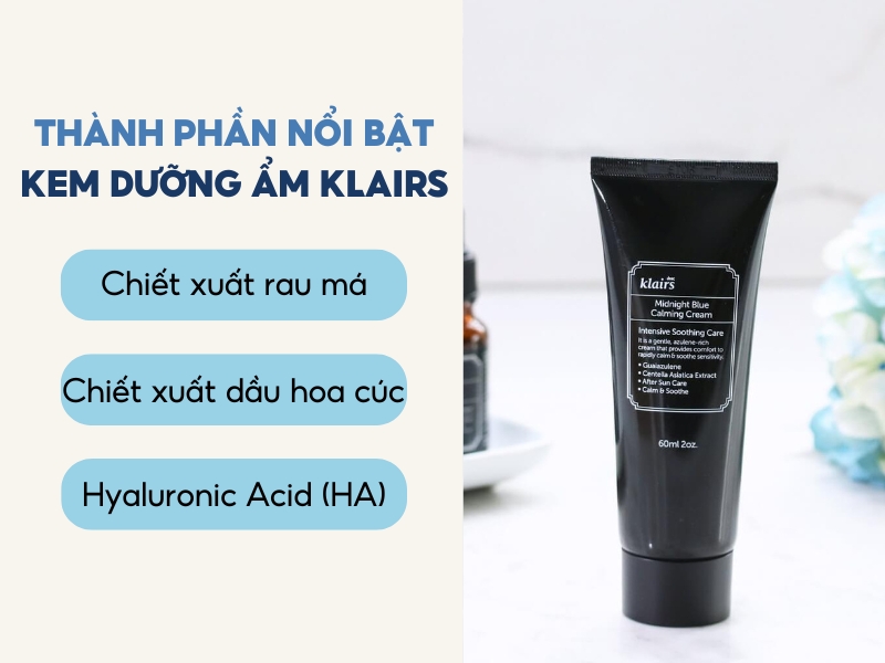 Kem dưỡng ẩm Klairs
