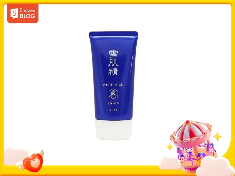 Kem chống nắng Kosé Sekkisei White UV Gel