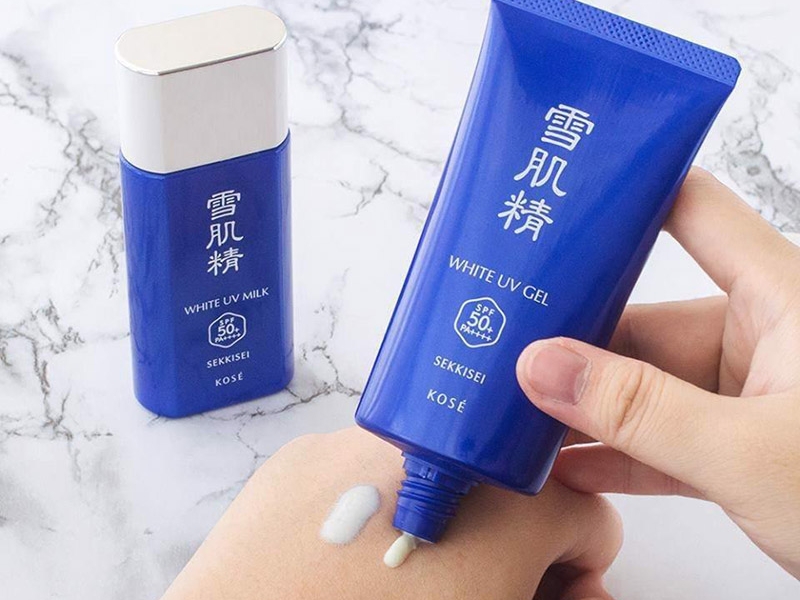 Kem chống nắng Kosé Sekkisei White UV Gel