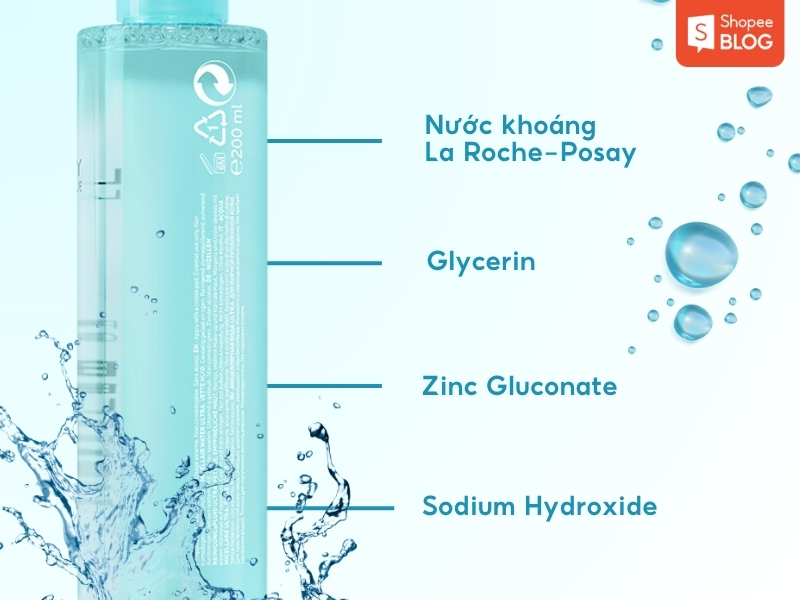 Thành phần và công dụng La Roche-Posay