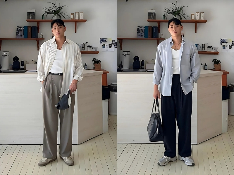 cách phối đồ cho nam cao 1m65 mập