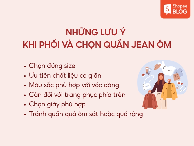 Bí quyết phối đồ với quần jean ôm