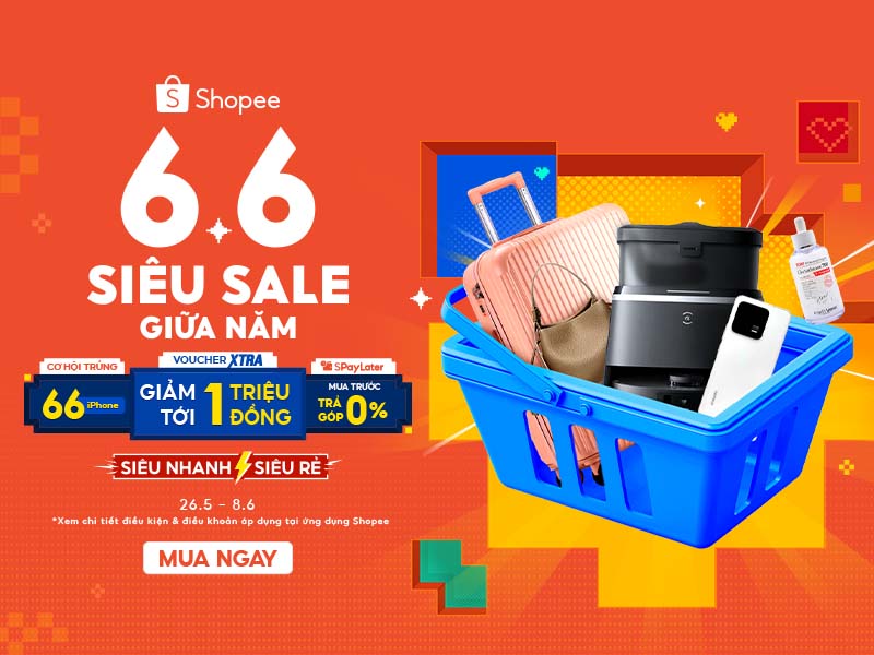 6.6 Siêu Sale Giữa Năm