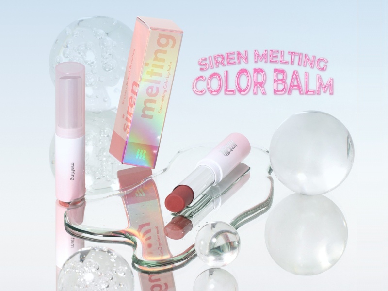 Son dưỡng Merzy Siren Melting Color Lip Balm có màu