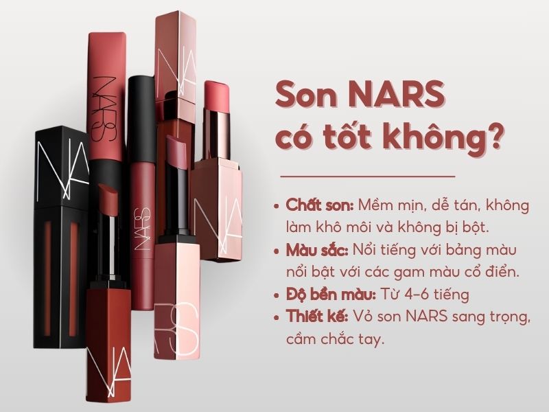 Son NARS có tốt không?