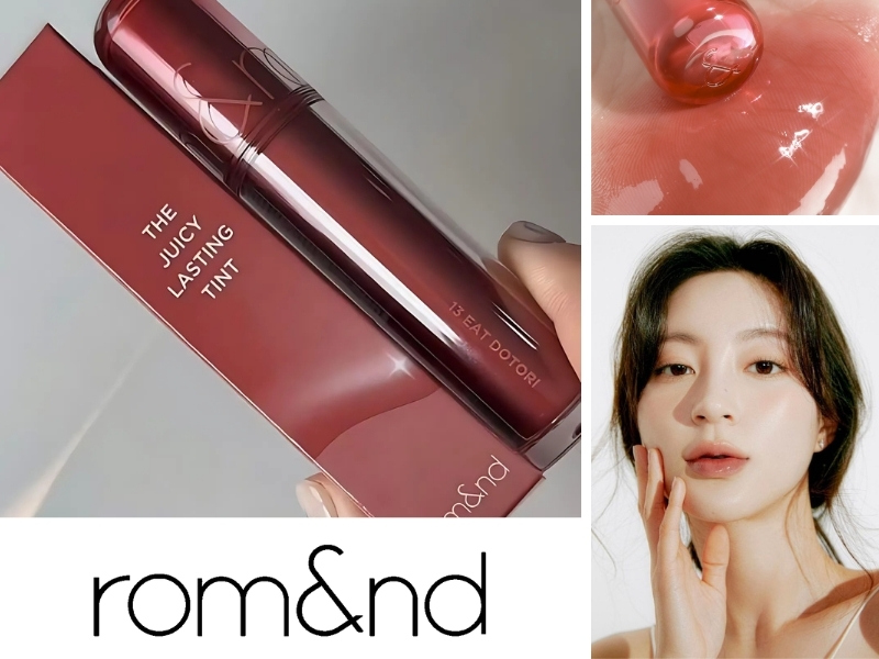 Son cho da ngăm Romand Juicy Lasting Tint 13