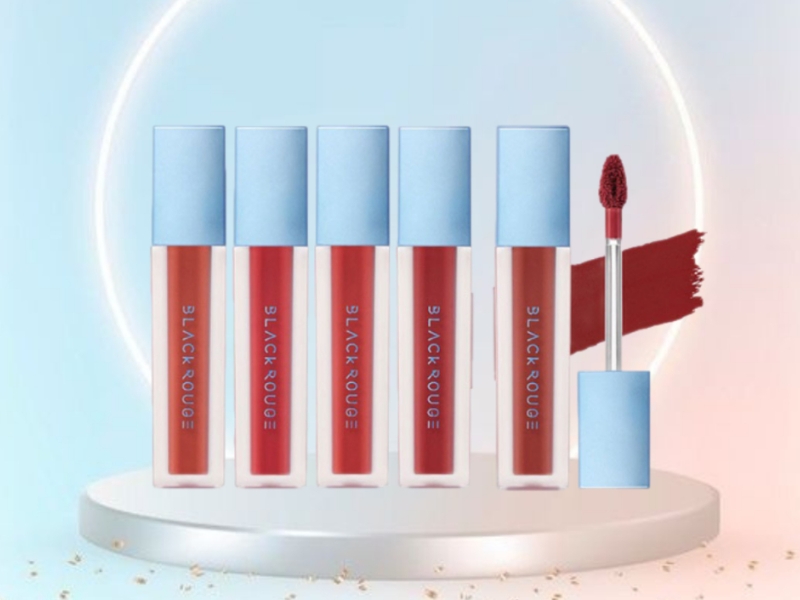 Son kem màu nâu tây Black Rouge Velvet Tint Ver6 A32