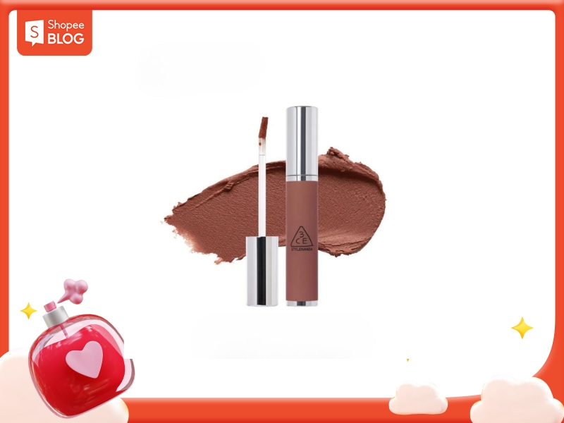 Son tone nâu tây 3CE Matte Lip - màu 228
