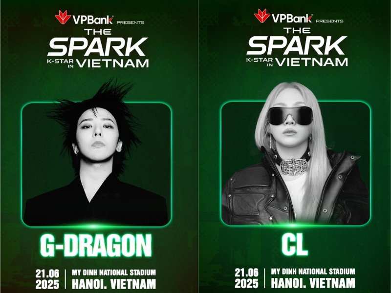 G-Dragon về Việt Nam cùng CL (2NE1)