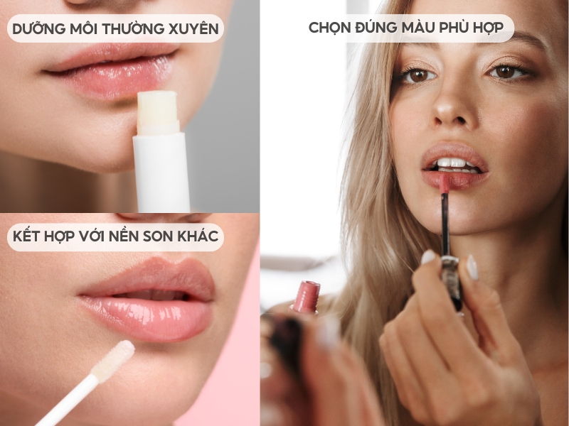 Tips xài son bóng hiệu quả cho các tín đồ trang điểm