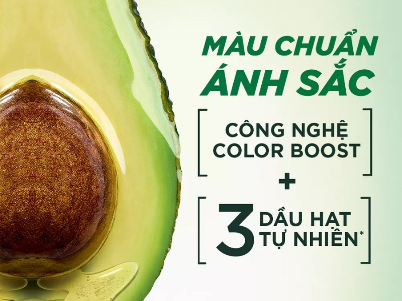 kem nhuộm tóc garnier