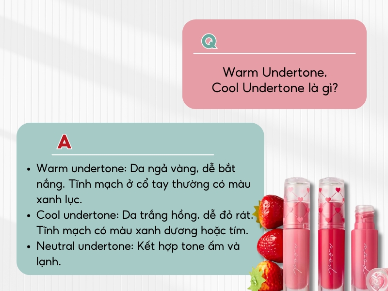 Phân biệt các sắc độ của da