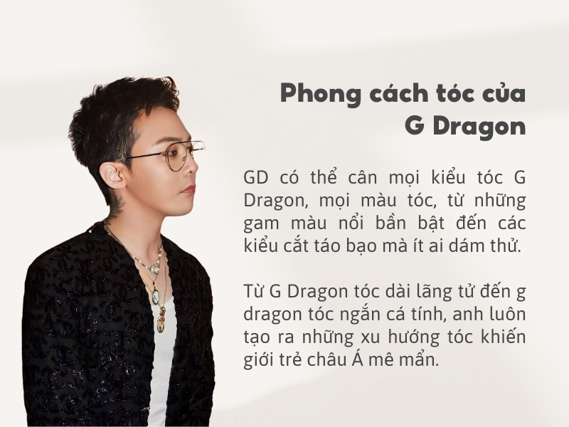 Phong cách tóc G Dragon