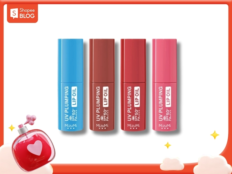 Dầu dưỡng môi chống nắng MizuMi UV Plumping
