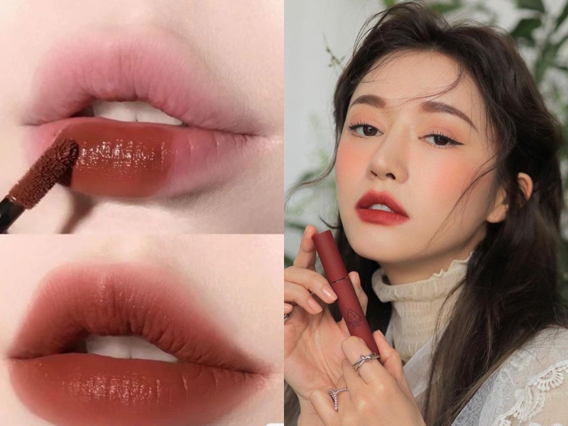 Son 3CE Velvet Lip Tint Taupe