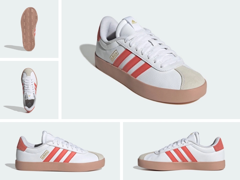 adidas VL Court 3.0 JP5346 màu trắng cho nữ