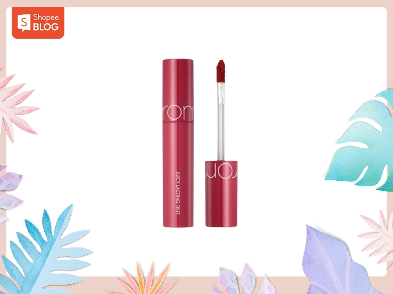 Son hồng ánh tím Romand Juicy Lasting Tint 06 Fig Fig