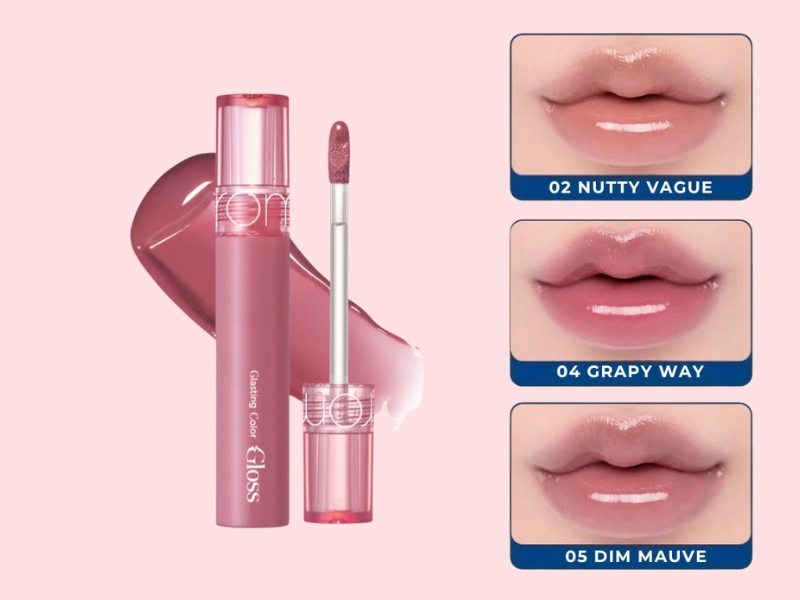 Màu đẹp nhất trong dòng Romand Glasting Color Gloss