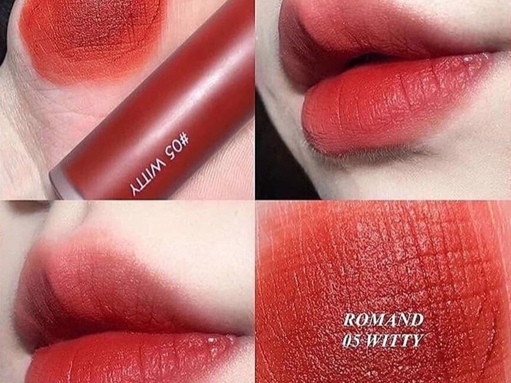 Màu 05 Witty thuộc tone đỏ gạch pha nâu đất
